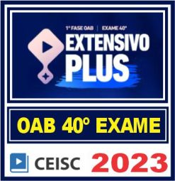 Curso OAB 1ª Fase 40 Exame (Extensivo Plus) Ceisc