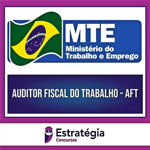 AFT Auditor Fiscal do Trabalho – Pós Edital – Estratégia – Bloco 4 CNU – Concurso Nacional Unificado Rateio