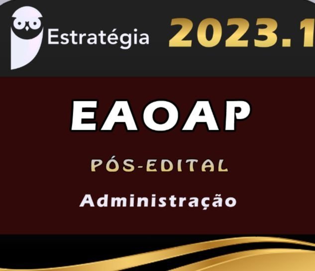 EAOAP (Administração) Estrategia 2023 (Pós-Edital)