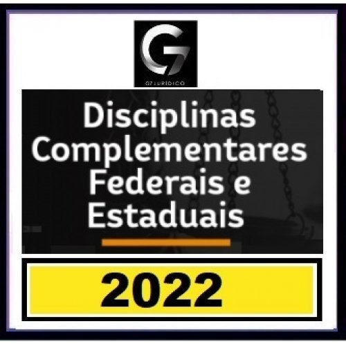 G7 Jurídico – Disciplinas Complementares para Carreiras Jurídicas (G7 2022)