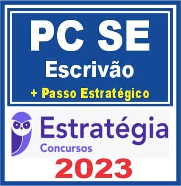 PC SE (Escrivão + Passo) Estratégia 2023