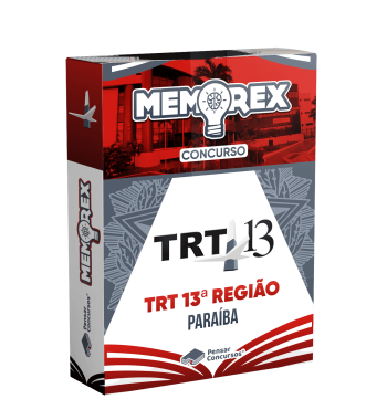 Memorex TRT 13 (PB) – Tecnico Judiciário – Área Administrativa