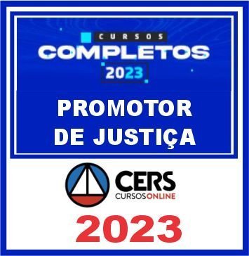 Promotor de Justiça – Cers 2023